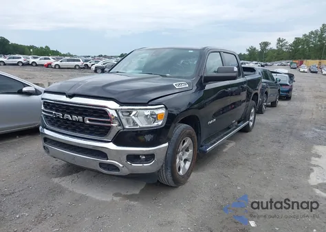 2023 Ram 1500 Big Horn 4X2 5'7 Box from USA, damaged, VIN 1C6RREFT8PN625861